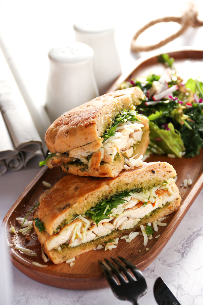 ساندويش دجاج كودو بالزبادي