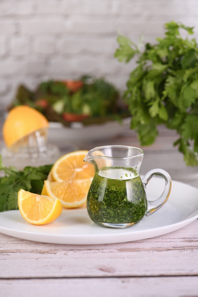 صلصة الأوريغانو للسلطة