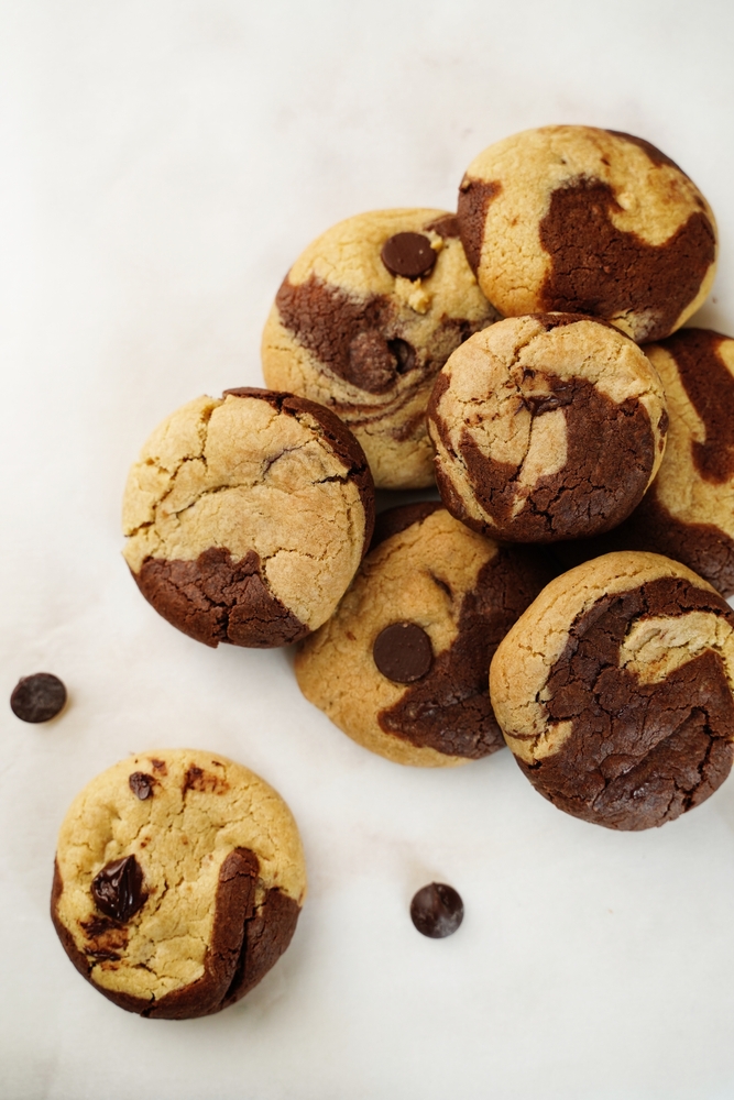 الكوكيز الرخامي لضيافة العيد