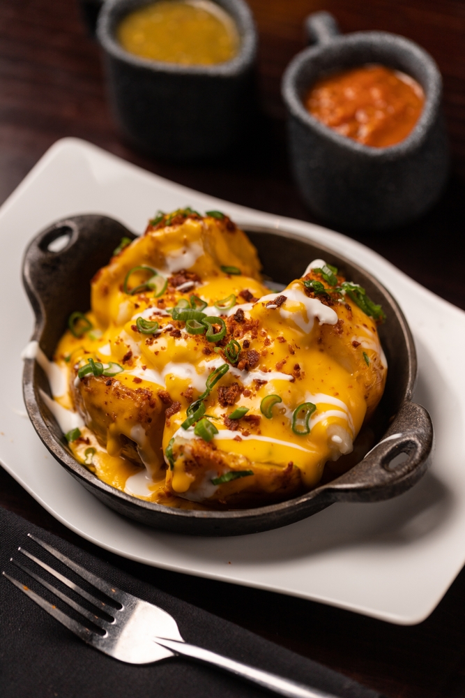 بطاطس مكسيكية بالفرن