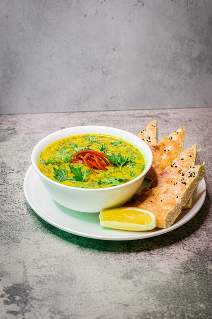 شوربة الشعير على الطريقة الأفغانية