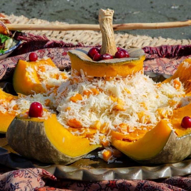 أرز بالقرع العسلي