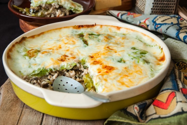 لازانيا الملفوف