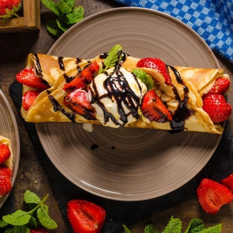 طريقة عمل الكريب الحلو