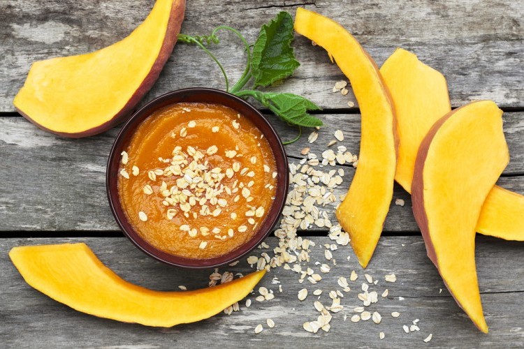 شوربة القرع بالشوفان