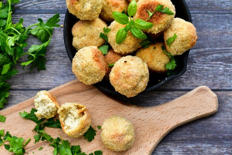 كرات الدجاج المشوية للرجيم