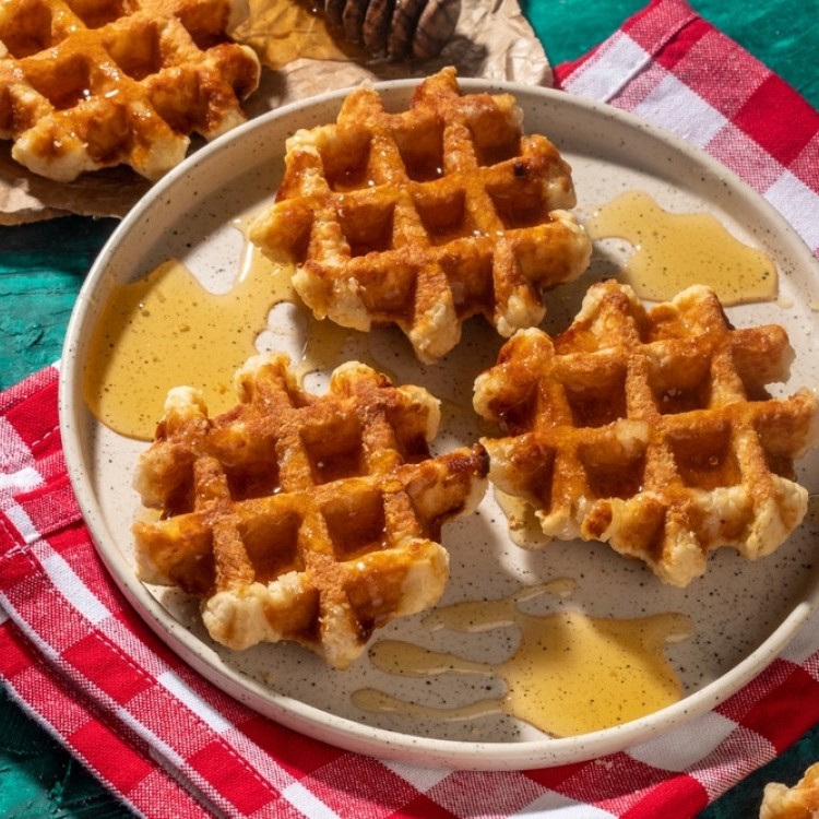 ميني وافل بالعسل