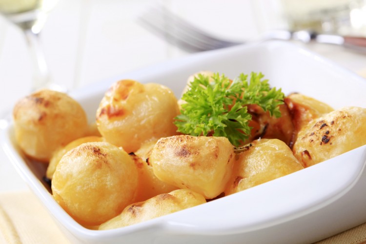 كرات البطاطس المشوية بالفرن