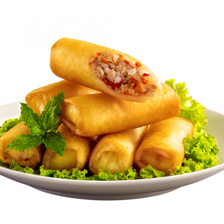 سبرينغ رول باللحم والخضار
