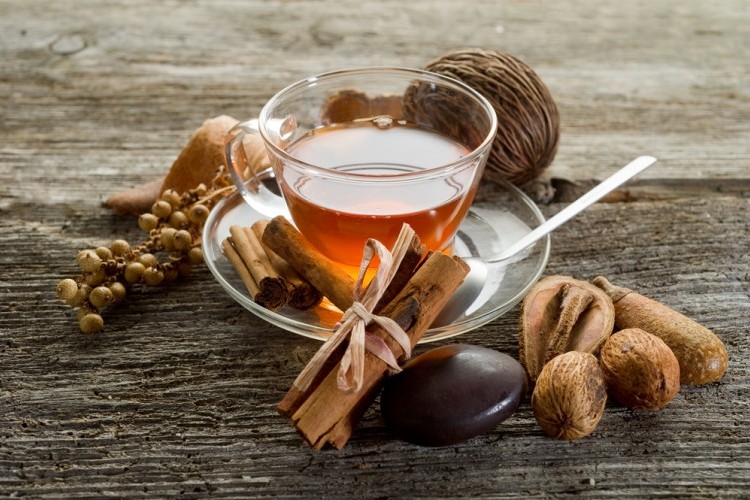 شاي مسالا بدون حليب