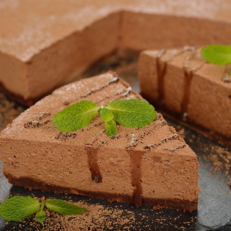 تشيز كيك بالشوكولاتة بدون فرن