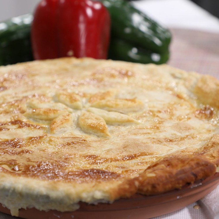 فطيرة الدجاج بالفيديو