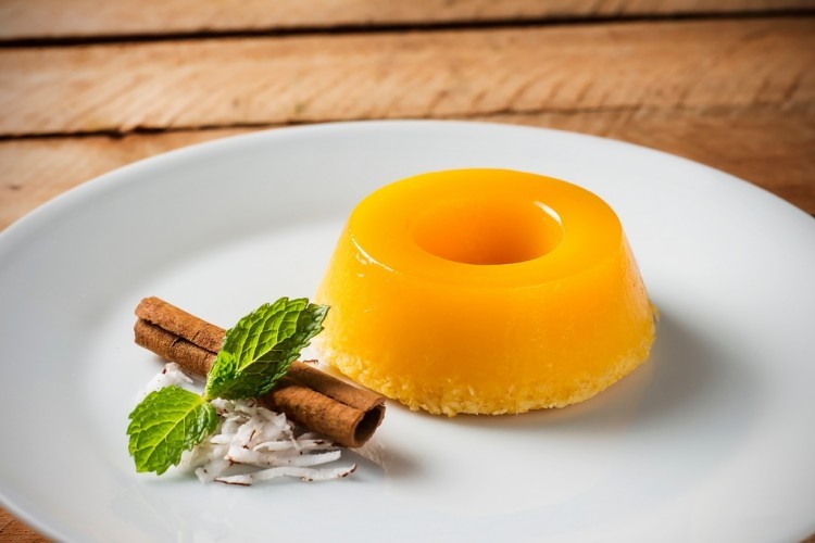 حلى الجزر بحليب جوز الهند