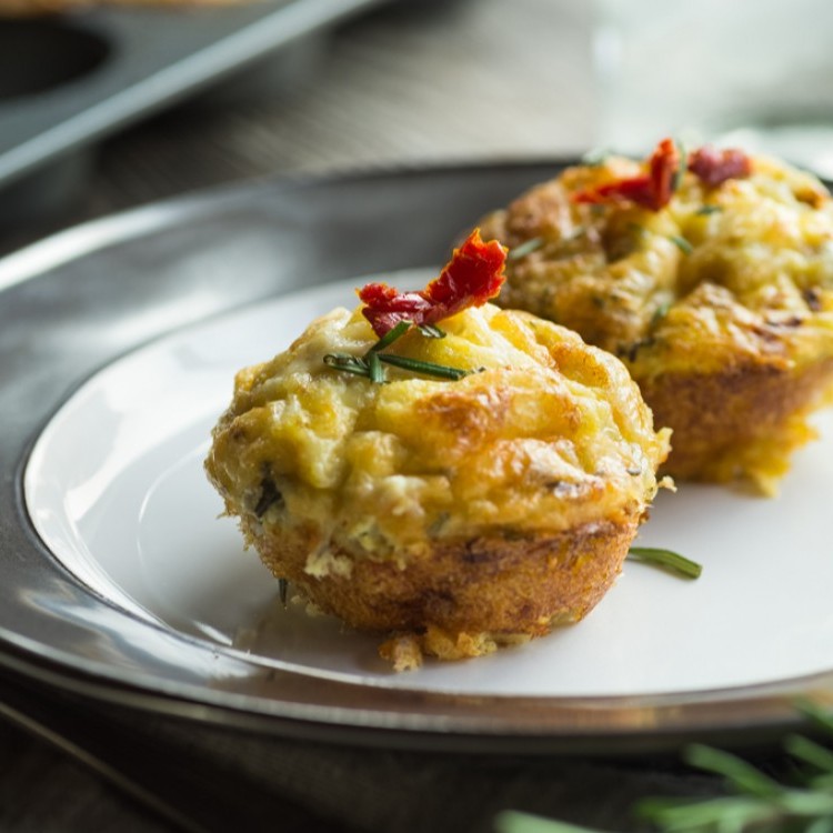 مافن مالح بالخضار للفطور