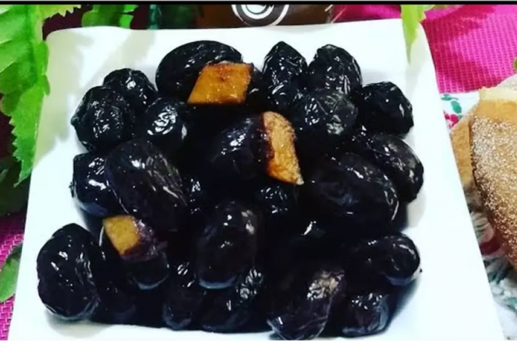 الزيتون الأسود بوصفة مغربية منزلية