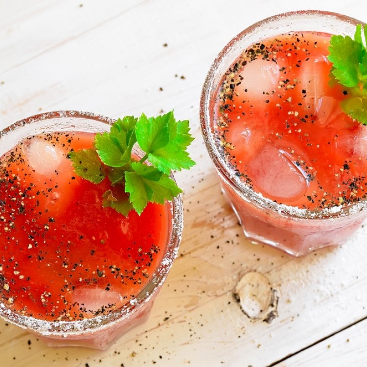 عصير الطماطم بالجزر