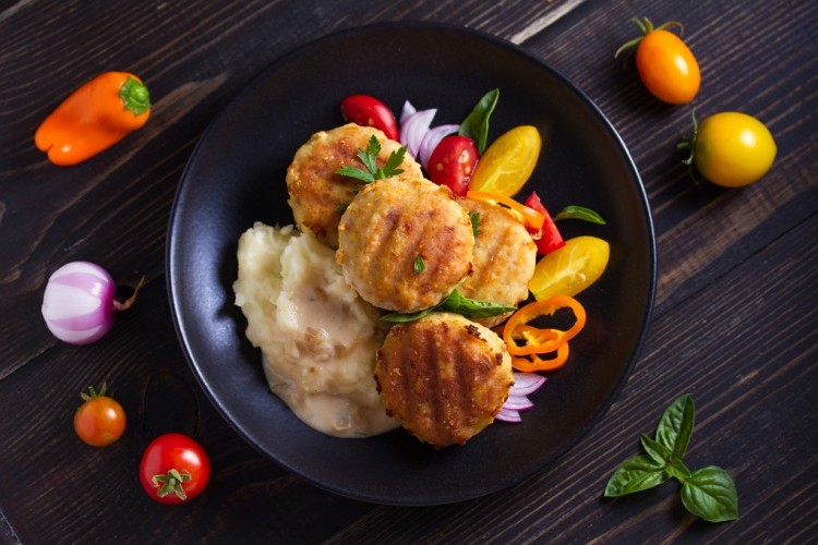 كفتة السمك بالفرن