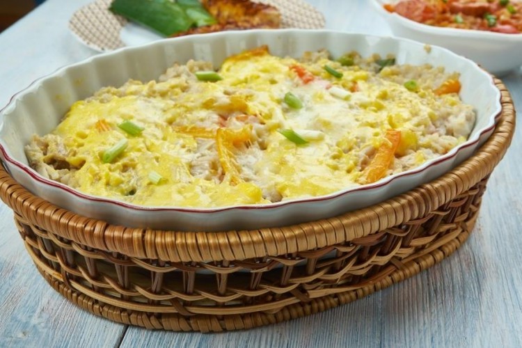 فاهيتا الدجاج بالفرن