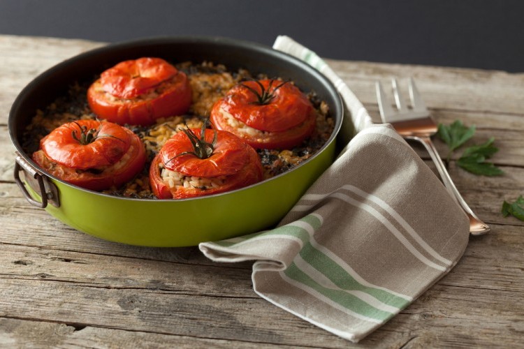 طماطم محشية بالأرز