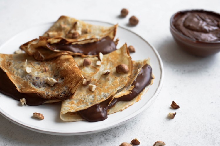 كريب بالنوتيلا