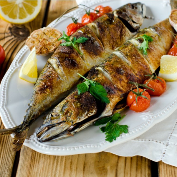 طريقة عمل سمك ماكريل في الفرن