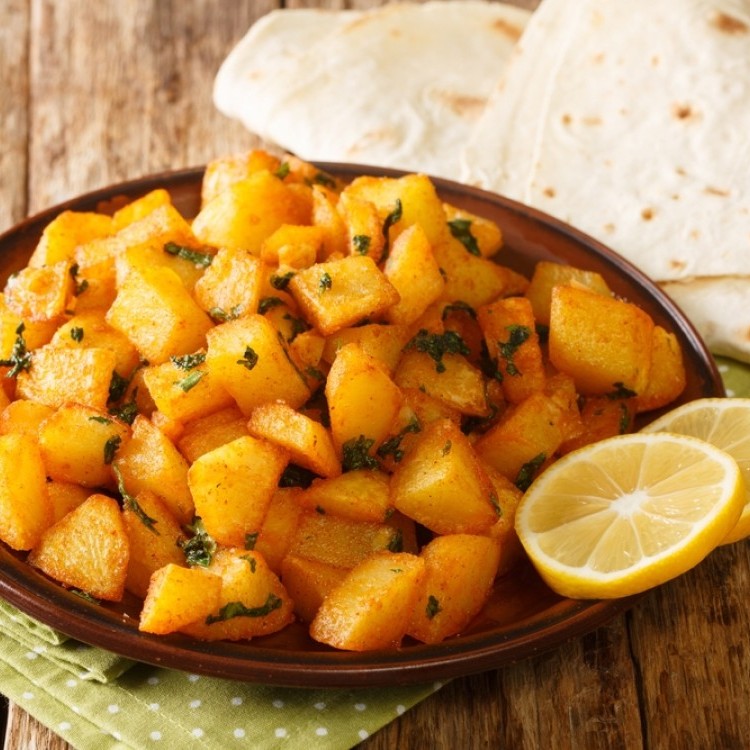 بطاطس مشوية بصوص الليمون