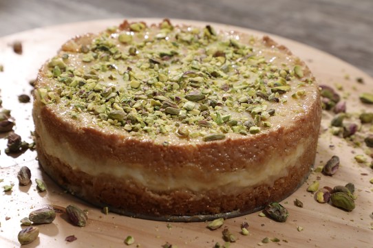 البسبوسة بالقشطة بالفيديو