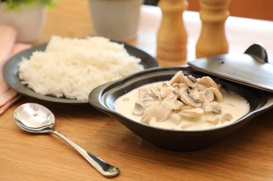 دجاج ستراجانوف بالفطر بالفيديو