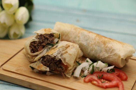ساندويش كباب بالسماق بالفيديو