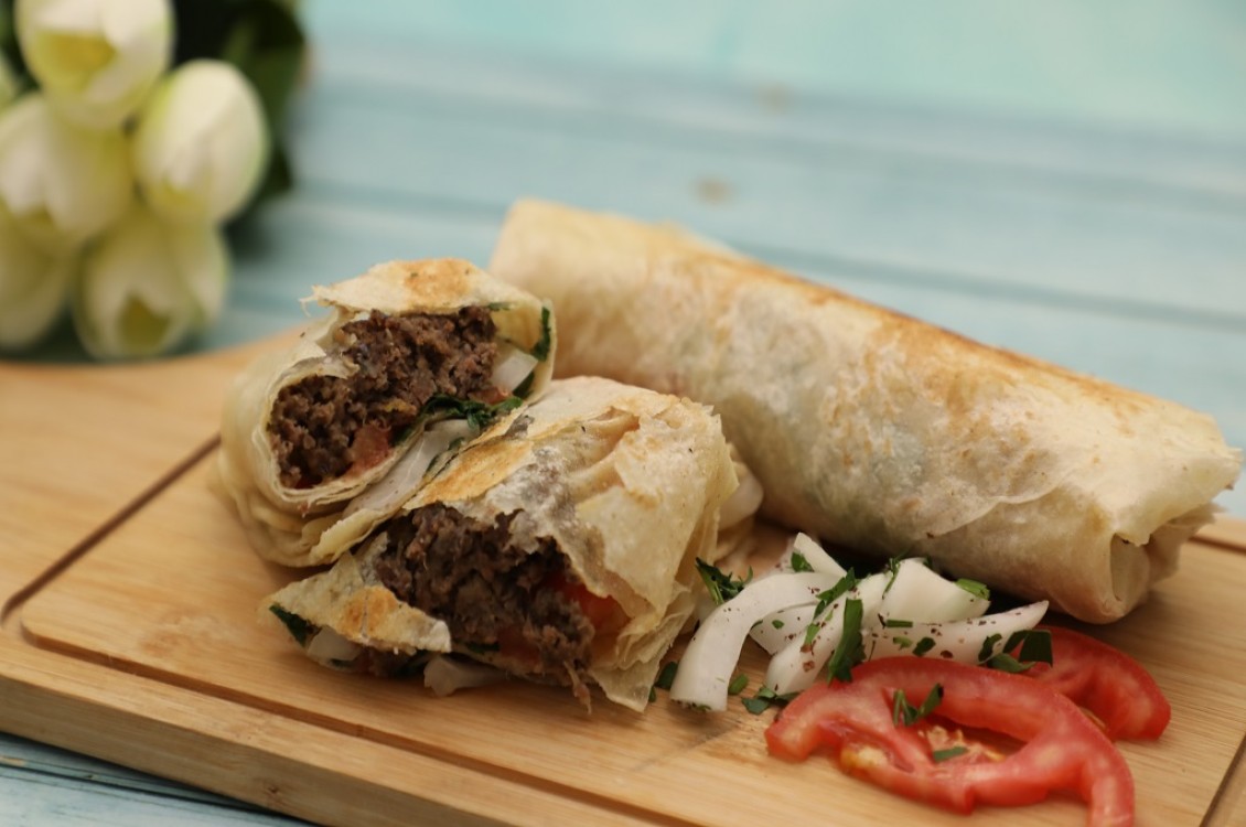 ساندويش كباب بالسماق بالفيديو