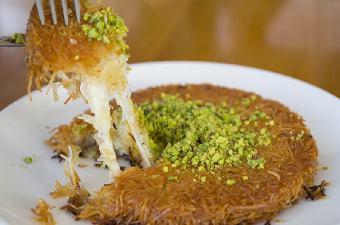 كنافة بجبن الموزريلا