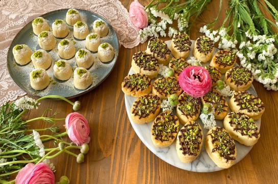 معمول العيد بحشوات الفواكة بالفيديو