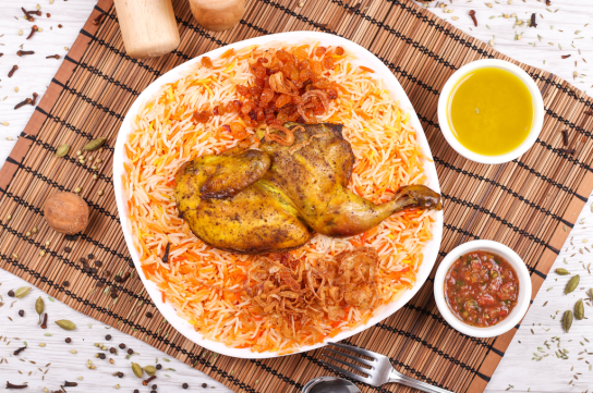 مندي الدجاج بالفرن
