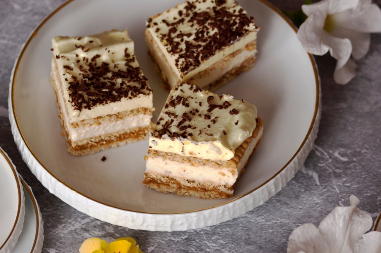 حلى البسكويت بالكراميل