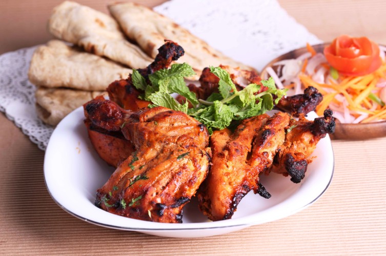 دجاج تندوري بدون فرن