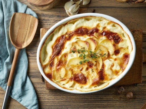 البطاطا غراتان بالبارميزان