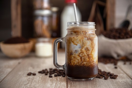 مشروب الموكا البارد