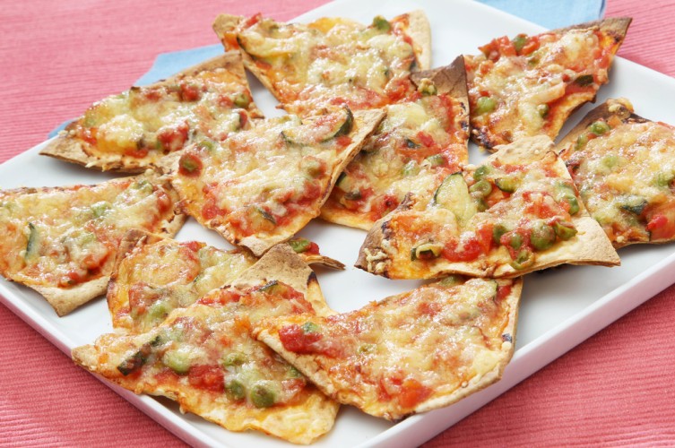 بيتزا التورتيلا على الطريقة المكسيكية