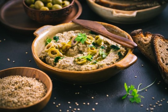 بابا غنوج تقليدي