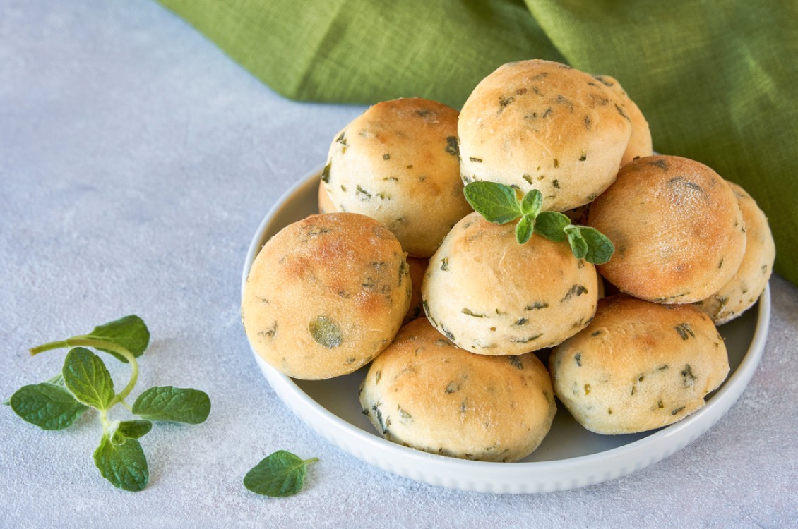 معجنات الزعتر الأخضر