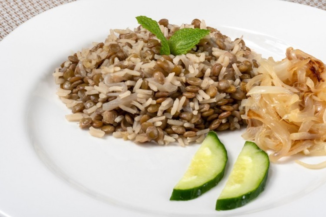 طبخات المجدرة على الأصول