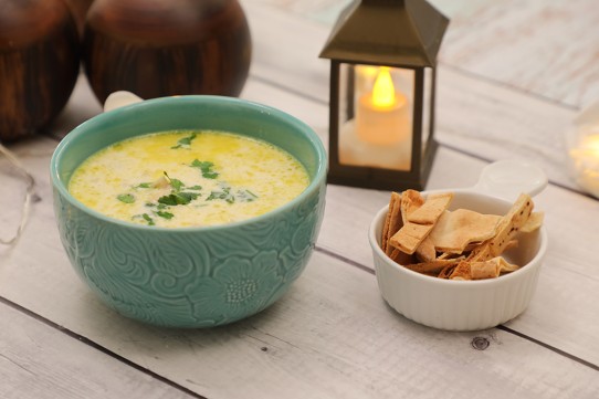 شوربة الفطر والدجاج بالفيديو