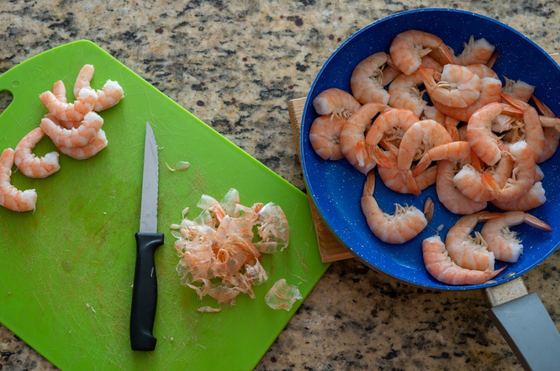 أفضل طرق تنظيف الروبيان