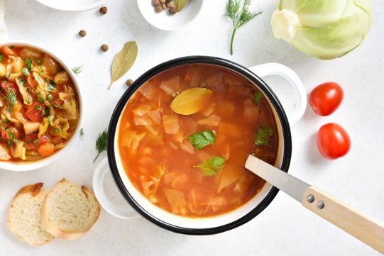 شوربة الملفوف الروسية