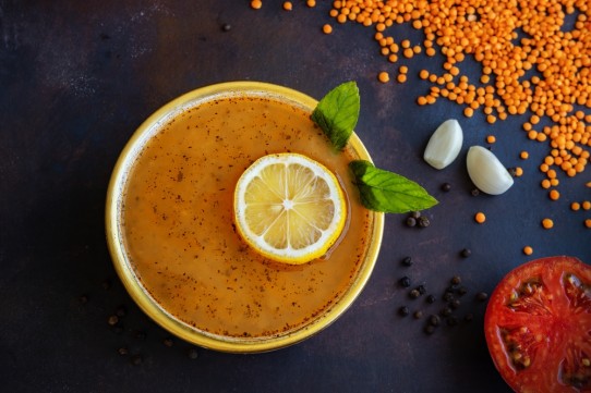 شوربة العدس بالبابريكا