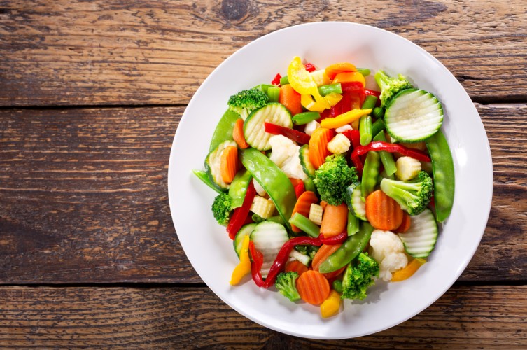 صينية خضار المقلي