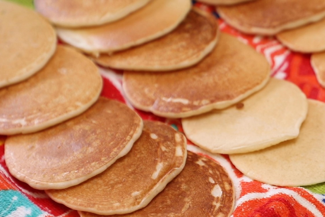 عجينة القطايف المنزلية بالفيديو