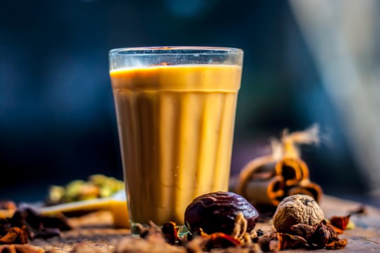 شاي كرك بحليب البودرة