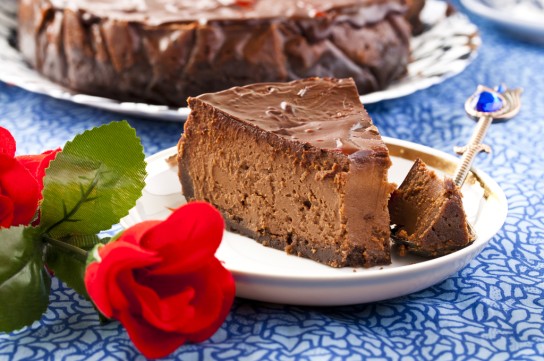 تشيز كيك شوكولاتة مارس