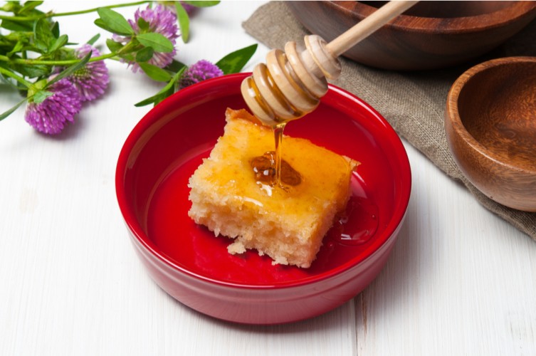 بسبوسة بدون قشطة